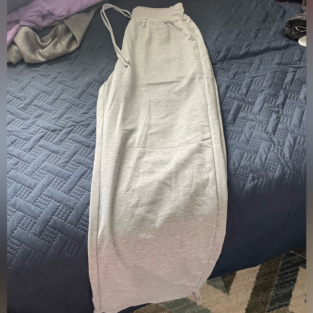 Gray sweats